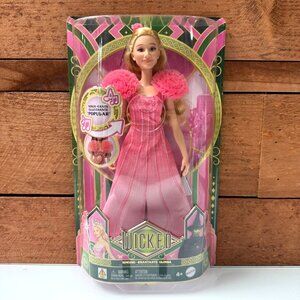 Mattel Wicked Singing Glinda Fashion Posable Doll URL MISPRINT BANNED NEW